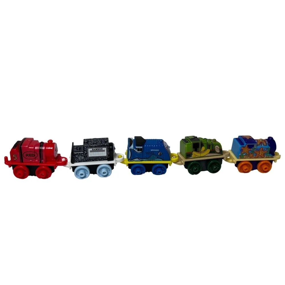 Thomas & Friends Minis Train Toy Lot Red Samson Spencer Tank Engine Trains‎